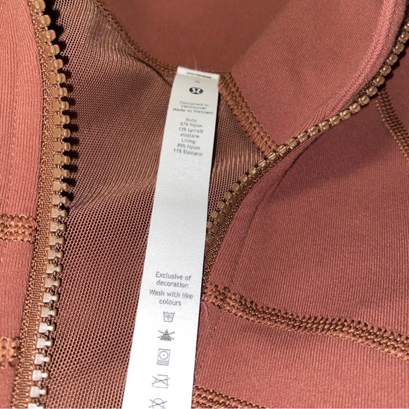 Lululemon Define Jacket Women’s Size 6 Brown - Picture 5 of 13
